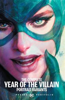 DC POSTER PORTFOLIO YEAR OF THE VILLAIN TP