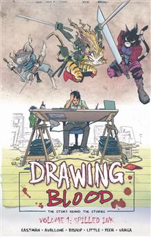 DRAWING BLOOD TP VOL 01 SPILLED INK