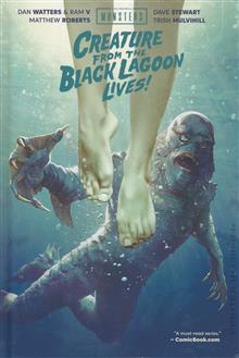 UNIVERSAL MONSTERS CREATURE FROM THE BLACK LAGOON LIVES HC DIRECT MARKET EXCLUSIVE JOSHUA MIDDLETON CVR