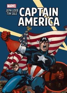 JEPH LOEB TIM SALE CAPTAIN AMERICA GALLERY EDITION HC