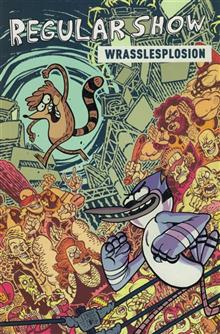 REGULAR SHOW ORIGINAL GN VOL 04 WRASSLESPLOSION