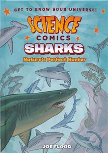 SCIENCE COMICS SHARKS HC GN