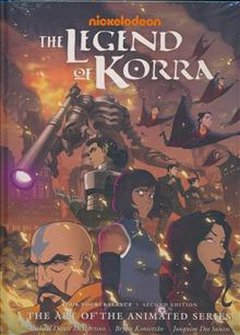 LEGEND OF KORRA ART ANIMATED HC BOOK 04 BALANCE 2ND ED