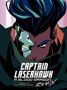 ART OF CAPTAIN LASERHAWK SEASON ONE HC (C: 0-1-2)