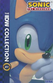 SONIC THE HEDGEHOG IDW COLLECTION HC VOL 01