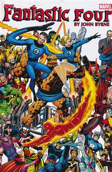 FANTASTIC FOUR BY BYRNE OMNIBUS HC VOL 01 ANNIVERSARY CVR