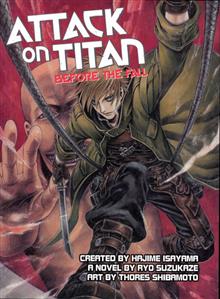 ATTACK ON TITAN BEFORE THE FALL NOVEL
