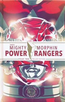 MIGHTY MORPHIN POWER RANGERS DLX HC YEAR TWO