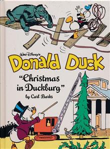 WALT DISNEY DONALD DUCK  CHRISTMAS DUCKBURG HC