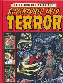 ATLAS COMICS LIBRARY HC VOL 01 ADVENTURES INTO TERROR