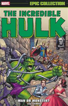INCREDIBLE HULK EPIC COLLECT TP VOL 01 MAN OR MONSTER