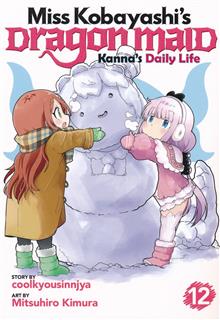 MISS KOBAYASHIS DRAGON MAID KANNA DAILY LIFE GN VOL 12