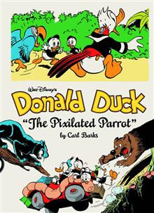 WALT DISNEY DONALD DUCK  PIXILATED PARROT HC