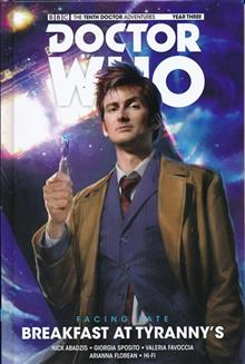 DOCTOR WHO 10TH FACING FATE HC VOL 01 BREAKFAST AT TYRANNYS