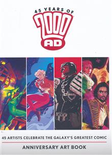 45 YEARS OF 2000 AD ANNI ART BOOK HC (MR)
