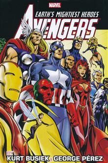 AVENGERS BUSIEK PEREZ OMNIBUS HC VOL 02 DAVIS NEW PTG DM VAR