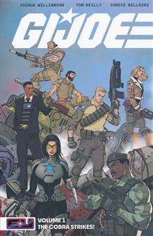 GI JOE TP VOL 01 THE COBRA STRIKES TOM REILLY CVR