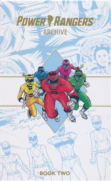 POWER RANGERS ARCHIVE DLX ED HC BOOK 02