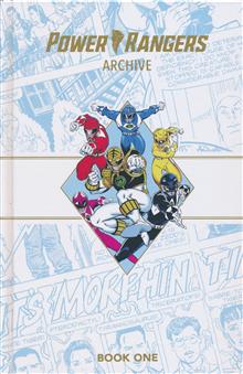POWER RANGERS ARCHIVE DLX ED HC BOOK 01