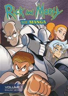 RICK AND MORTY THE MANGA TP VOL 1 GET IN THE ROBOT MORTY (MR)
