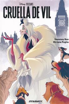 DISNEY VILLAINS CRUELLA DE VIL HC